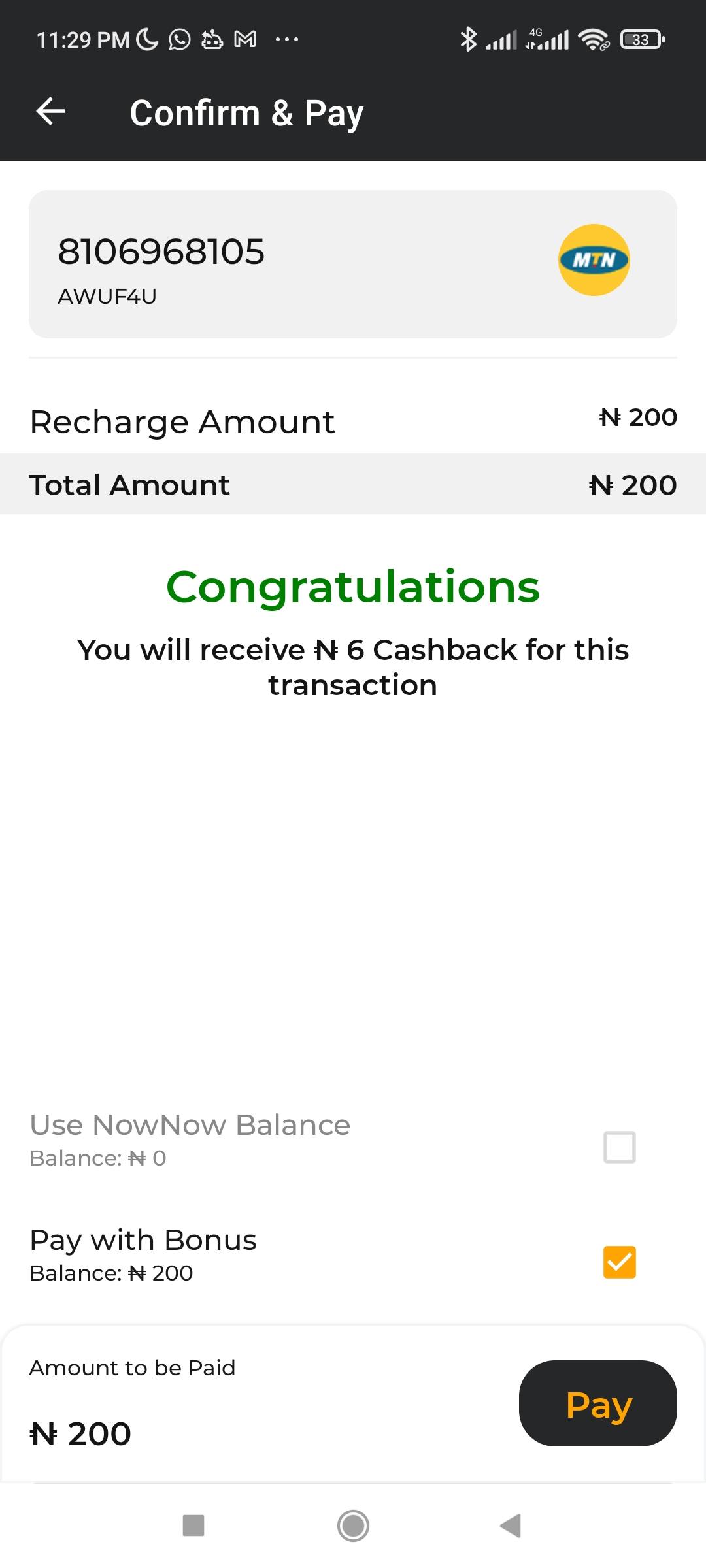 How to buy Airtime with