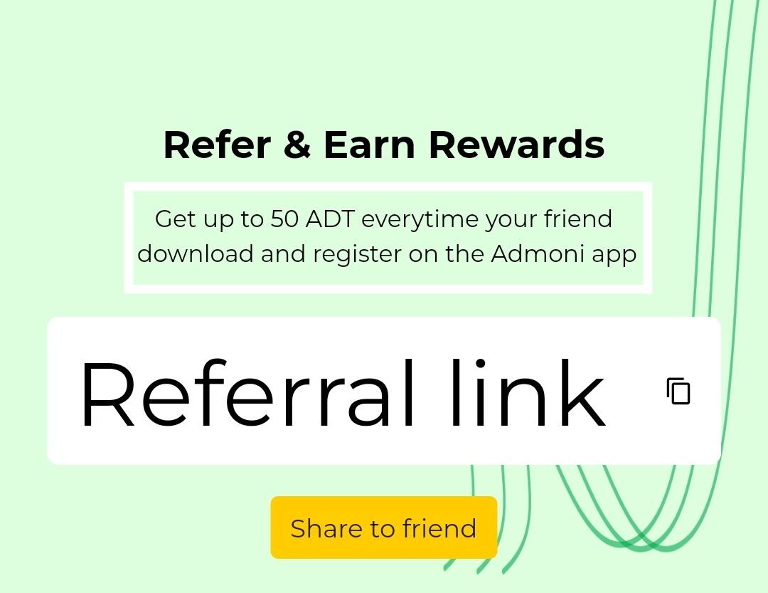 Admoni referral program